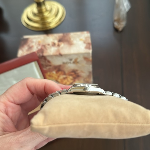 Rolex Oyster Perpetual Steel White Gold Watch - Picture 12 of 15